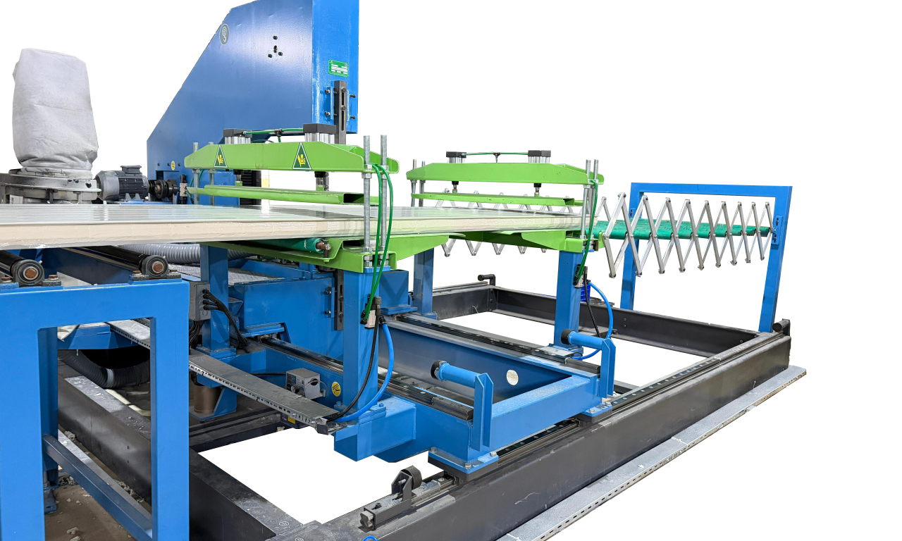 Flying Saw Unit in Sandwich Panel Production Lines